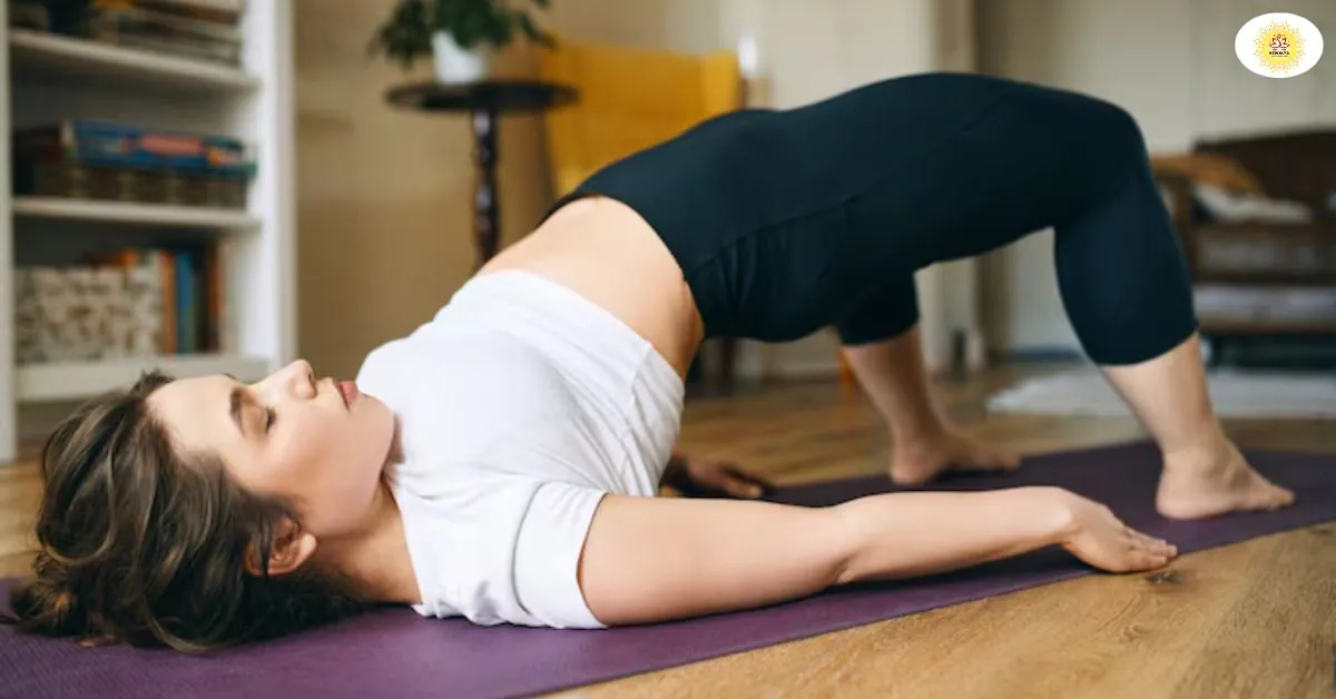 पेट में गैस के लिए योग